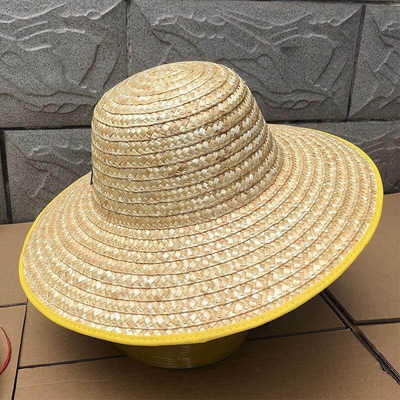 Agriculture Farming Hats - Handgefertigter Sommer-Farmhut mit Sonnenschutz, Strohhut mit