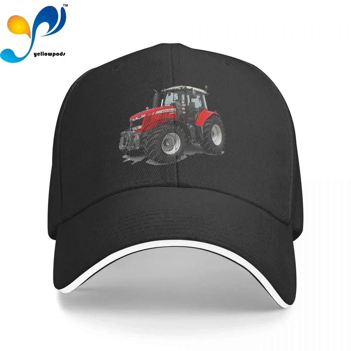 Agriculture Farming Hats - Baseballkappe für Herren, Massey Ferguson, schwarz,
