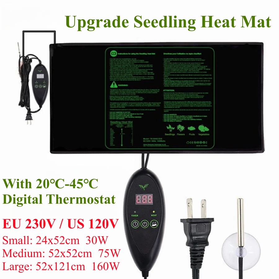 Seedling Heat Mat - 3 Größen Upgrade Sämling Wärme matte