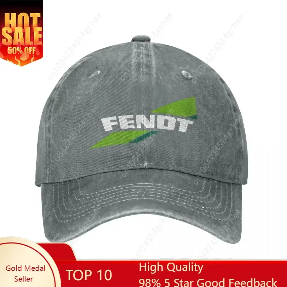 Agriculture Farming Hats - Fendt Traktor Baseballkappen für Männer und