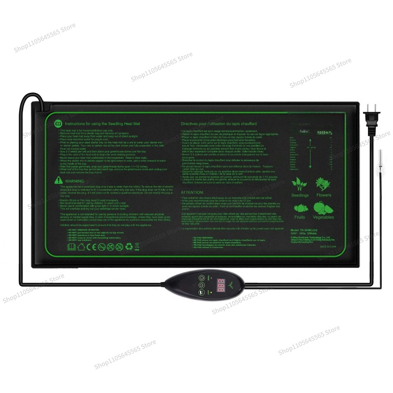 Seedling Heat Mat - Wasserdichte Heizmatte für Setzlinge, PVC-Heizmatte für