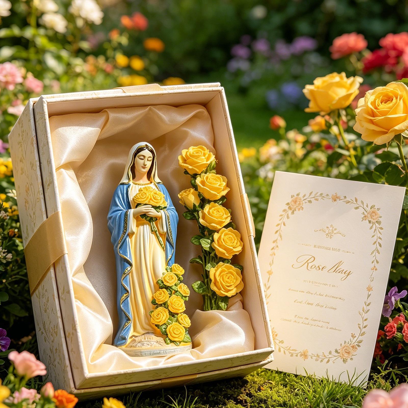 Solar-Statue der Jungfrau Mari – Farming And Agriculture Bewertung und Preis