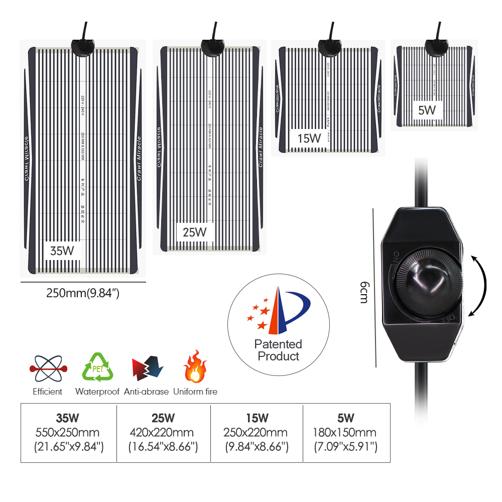 EU/AU/UK/US Graphen Material S – Seedling Heat Mat Bewertung und Preis